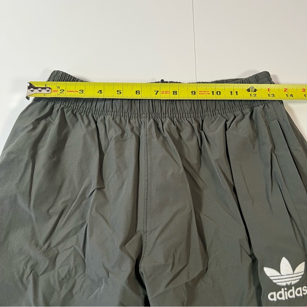 Adidas Originals Gray Track Pants Windbreaker Joggers Size L - Picture 8 of 12
